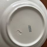 Set of 4 ironstone plates Longchamp model Belleville – Vais