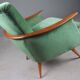 Set arc + 2 chairs 50s 60s Danish sofa good condition