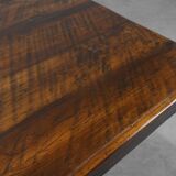 19th Century French Provincial Oak Monastery Dining Table