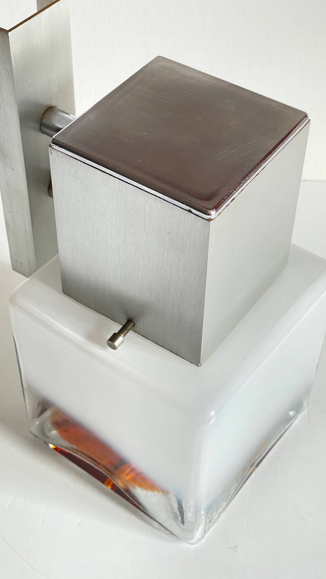 Space age style mazzega wall light