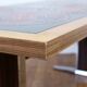 1970s rise and fall coffee table