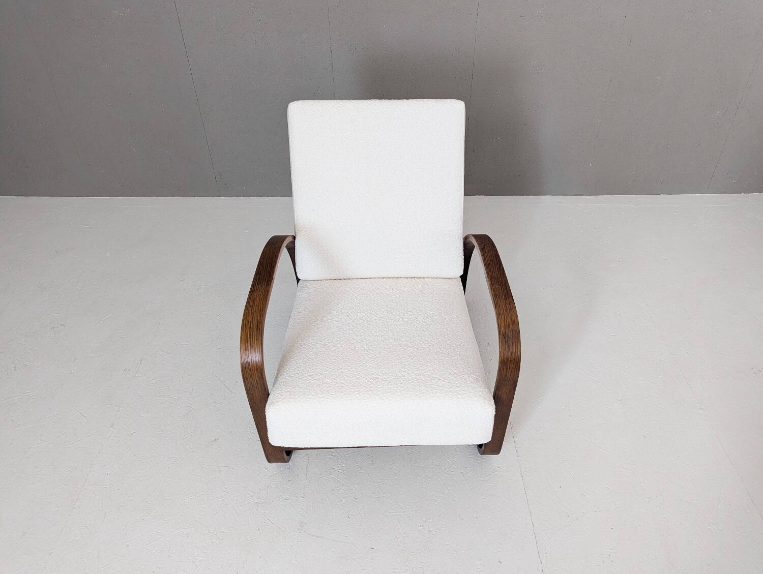 Adjustable H 70 Lounge Chair by Jindřich Halabala for UP Závody, 1930s