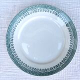 Set de 4 assiettes à dessert Terre de fer modèle Service Congo