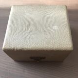 Silver metal towel round "Frédéric"