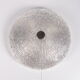 Vintage ceiling lamp with chrome and murano glass, 1960s