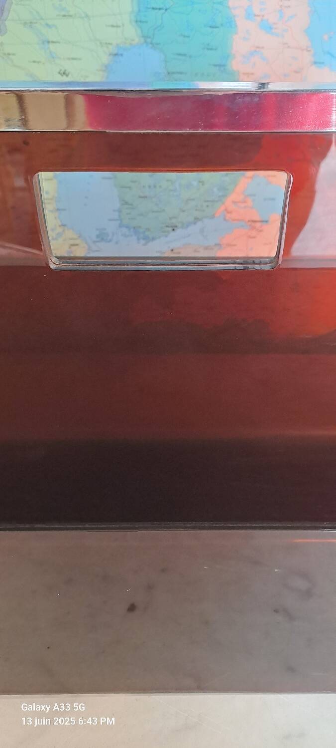 Michel Dumas magazine rack, seventies