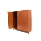 Vintage 3-door wardrobe made in the 60s