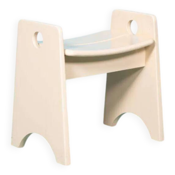 Tabouret en pin vintage design suédois Gilbert Marklund, années 60