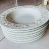 Italian ceramic plates model Fruits