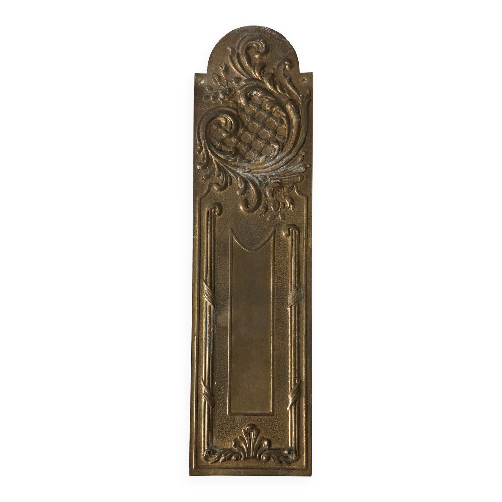 Old Gold Metal Door Decoration