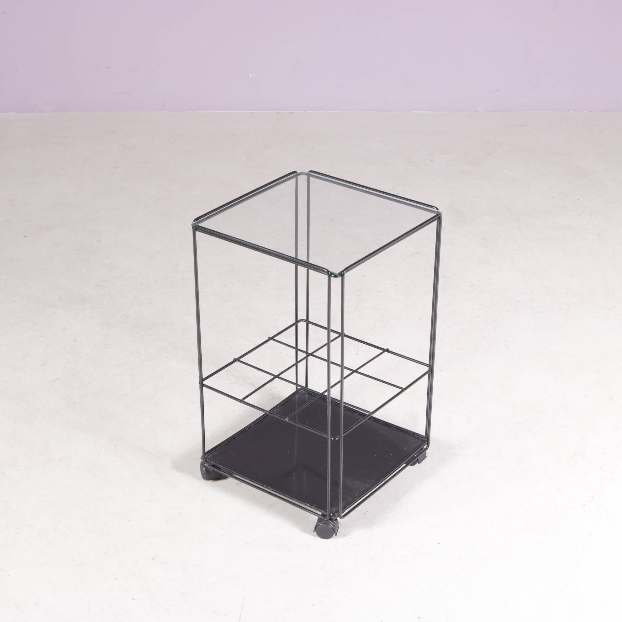 1970s Bar table / trolley Max Sauze Studio Sauze France