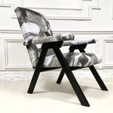 Restored Scandinavian armchair