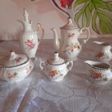 Service à café 19 pièces en porcelaine