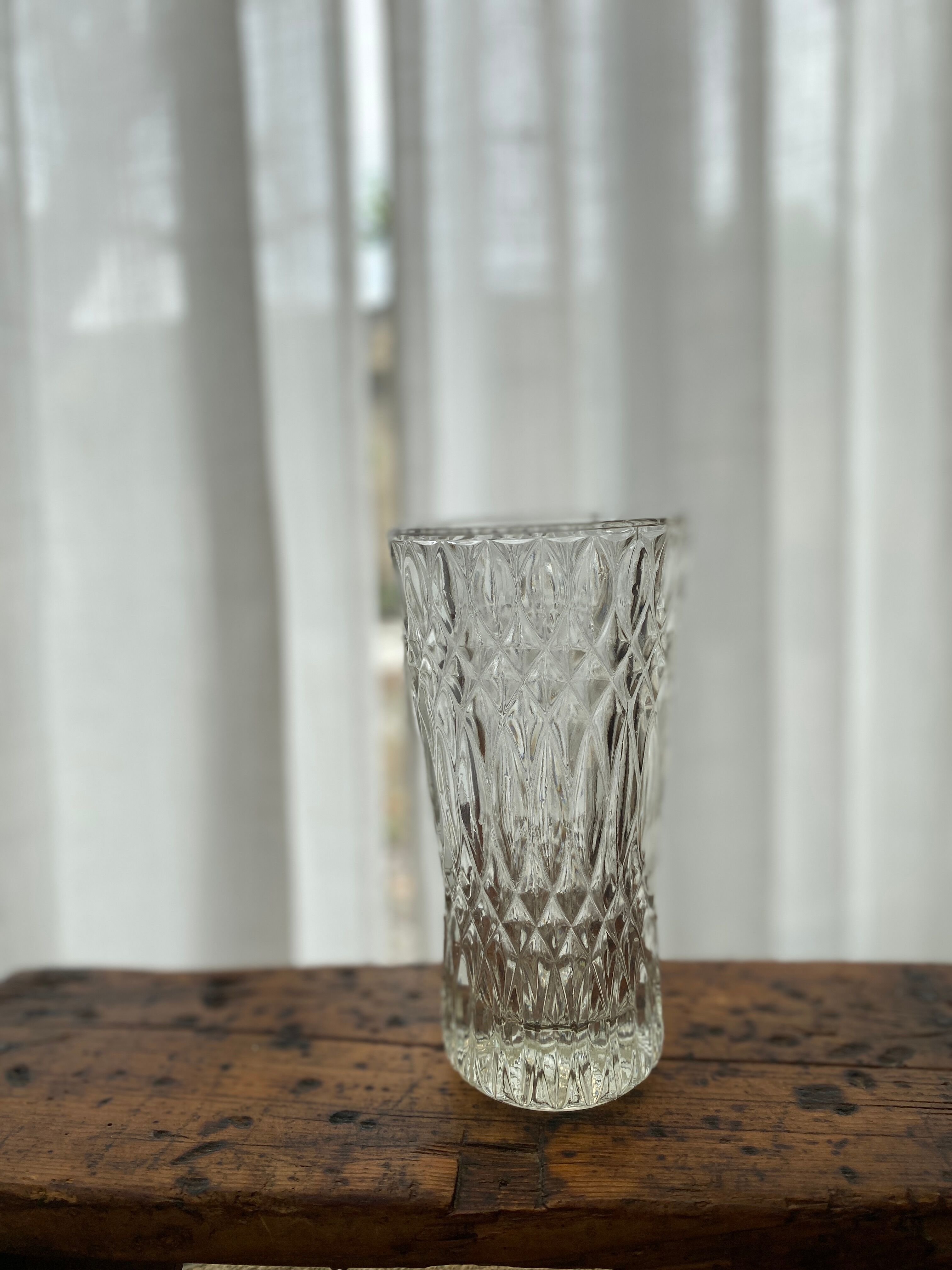 Crystal vase