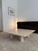 Travertine coffee table, Angelo Mangiarotti, Italy, 1970s