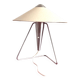 Table lamp 'Chinese' with papyrus share by Helena Frantova for Okolo,