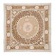 Vintage hand-embroidered tablecloth 132x140 cm