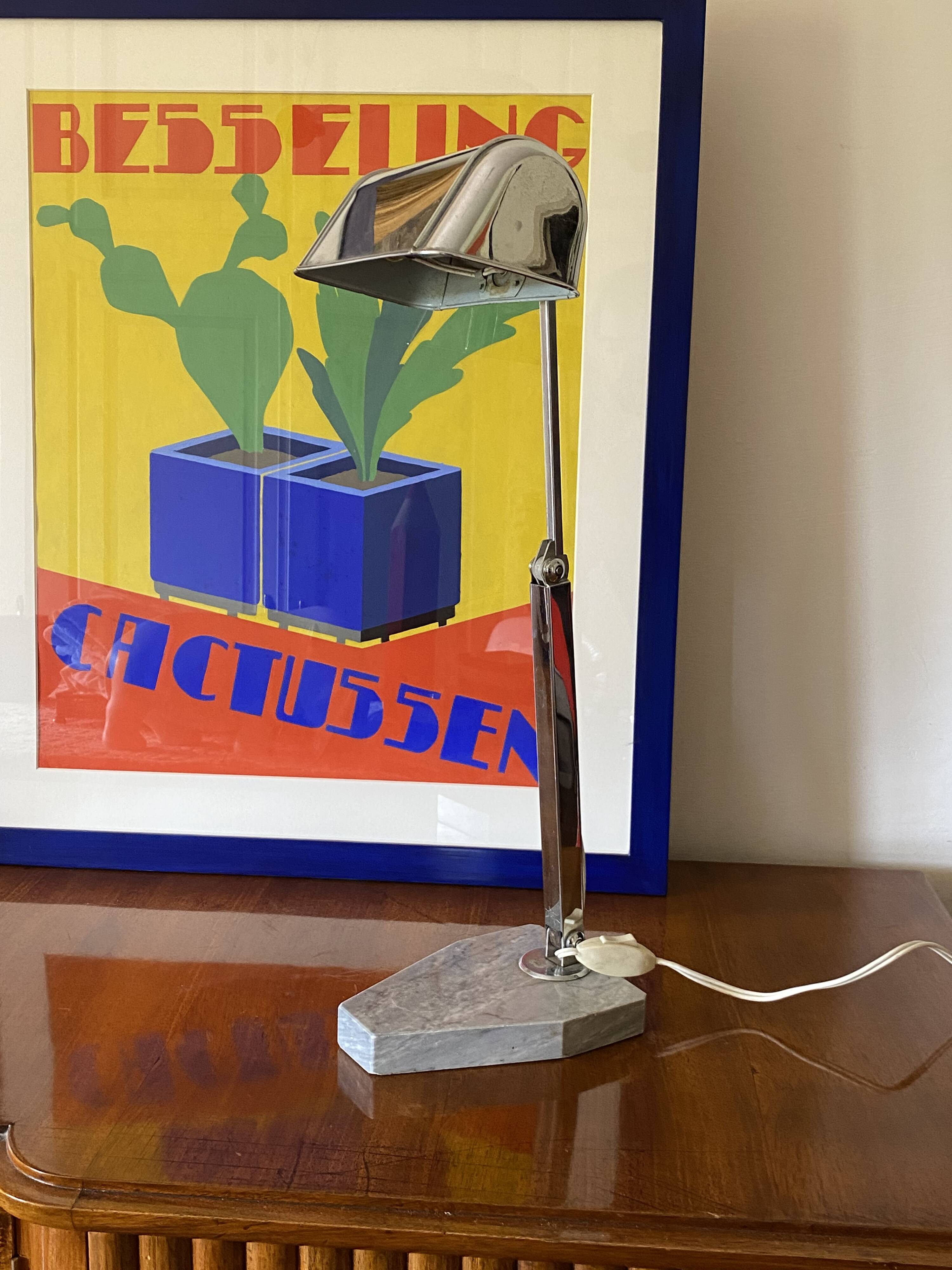 Art Déco desk Lamp, Fare France, circa 1930