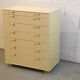 Lacquered semainier published by Interlübke 70s