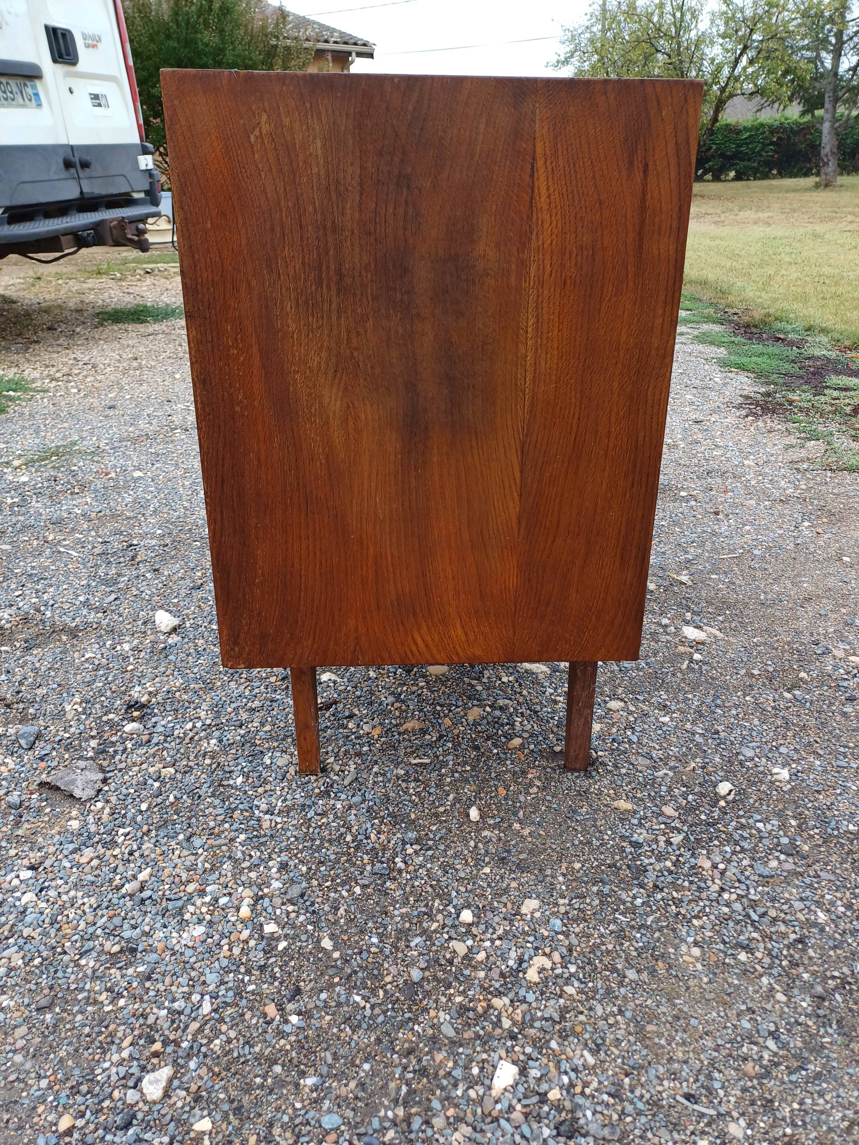 Vintage 50s Chest of Drawers with Compass Legs