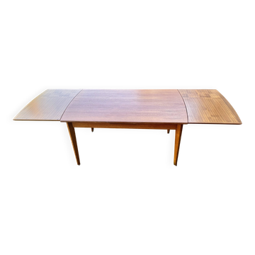 table de salle a manger scandinave a allonges teck