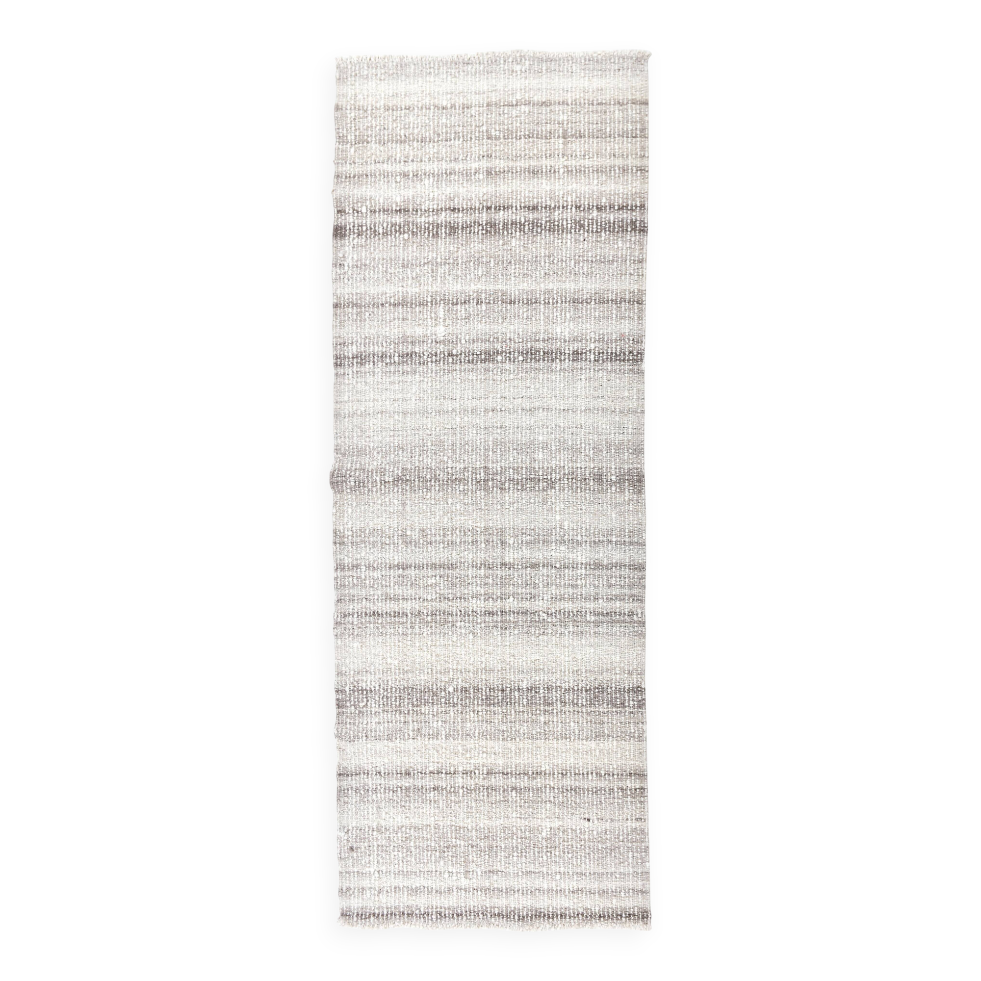 Cream brown wool runner rug, wool corridor rug for house , soft wool rug