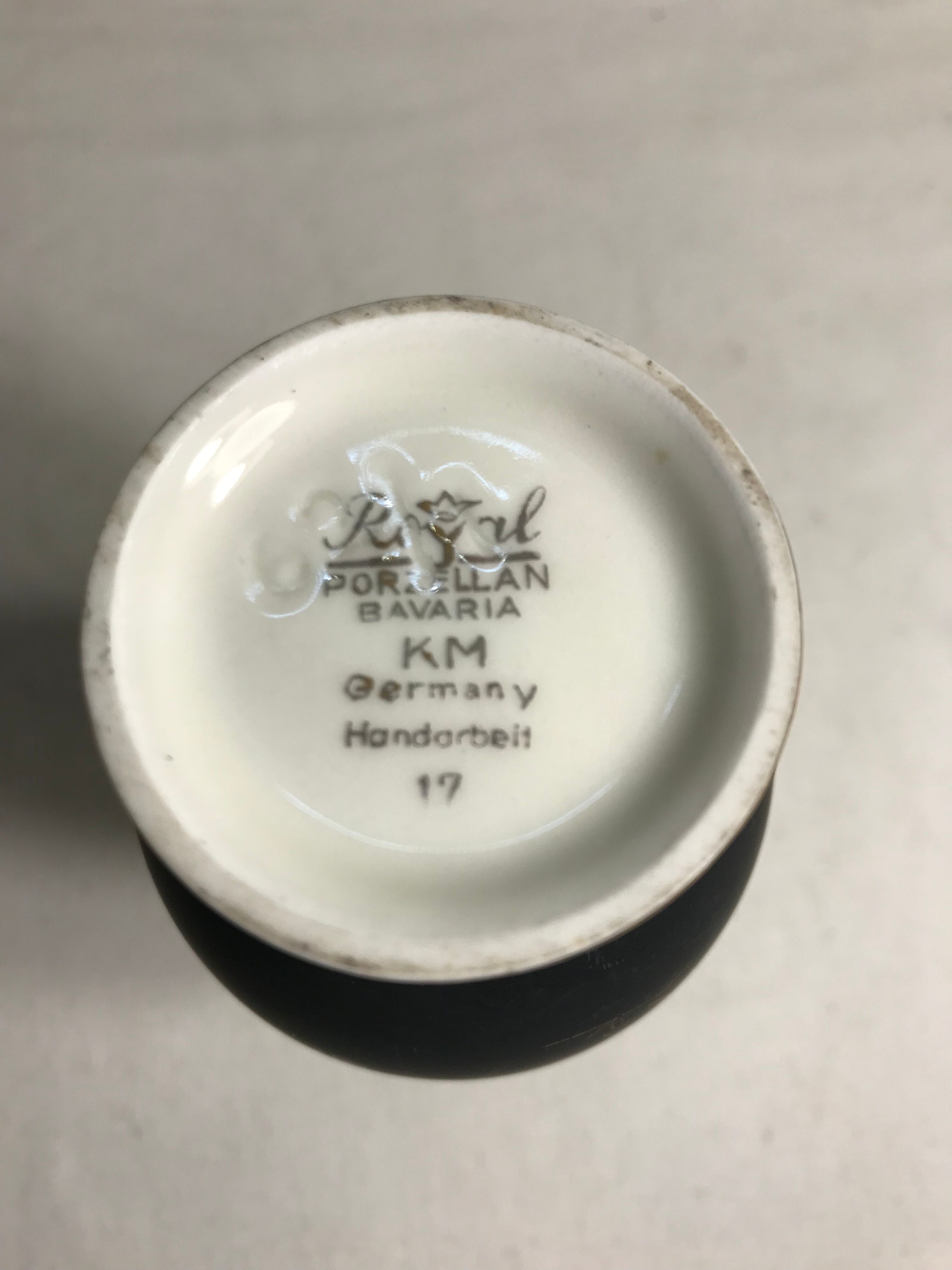 Vase soliflore Bavaria KM Germany