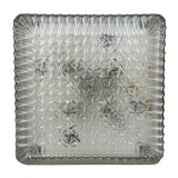 XXL 1960s/70s Plastic Ceiling Lamp by Ridi Leuchten Germany