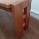 Solid elm bench Maison Regain