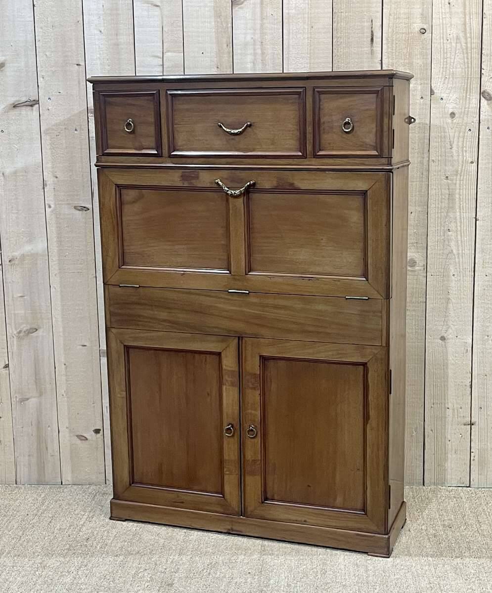 1930s mahogany boat cabin toilet furniture