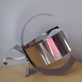 Lamp space age aluminum 70s