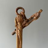Paire de porte-embrasses en bronze doré Napoléon III