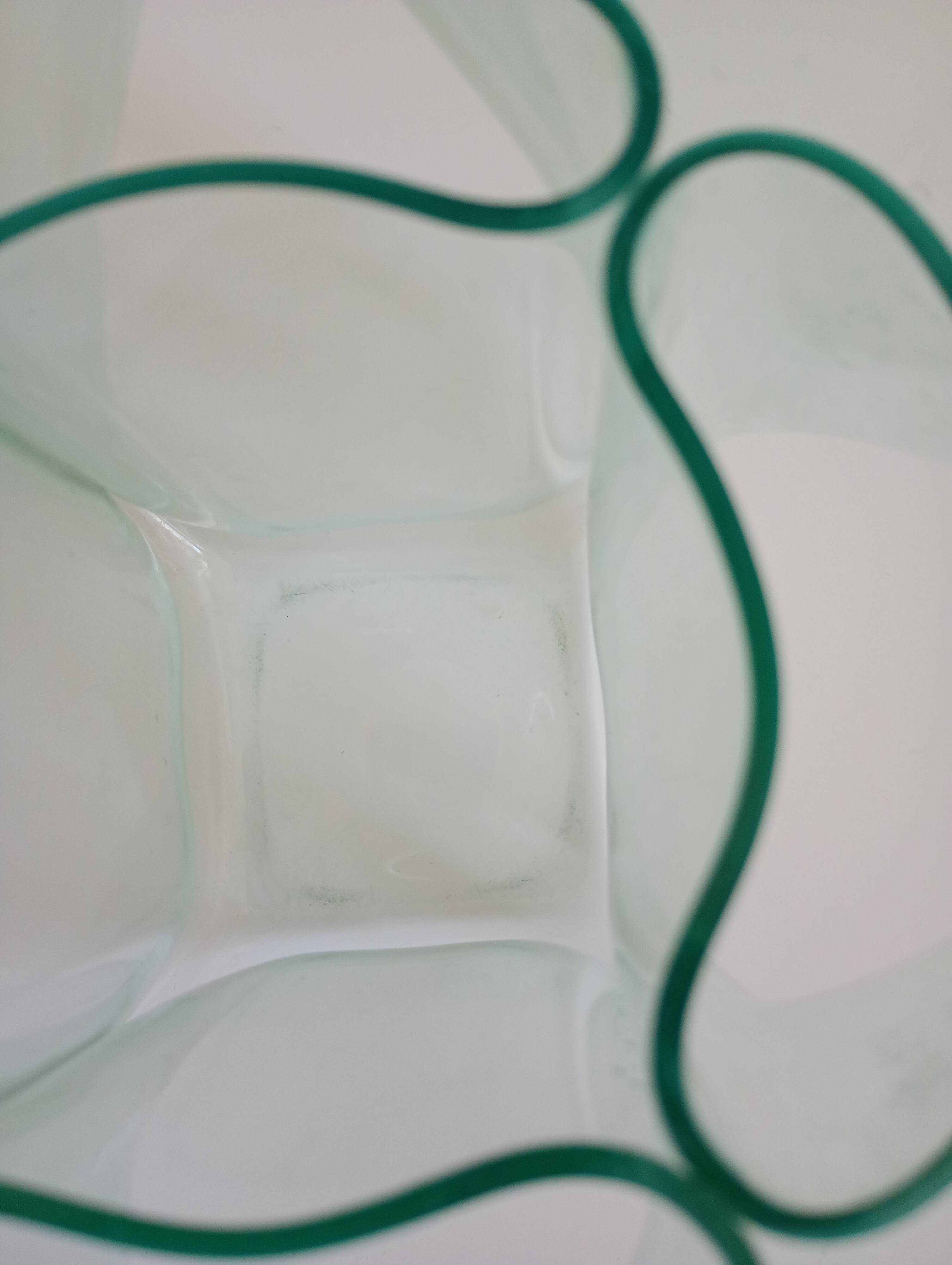 Guzzini handkerchief vase from the 1970s