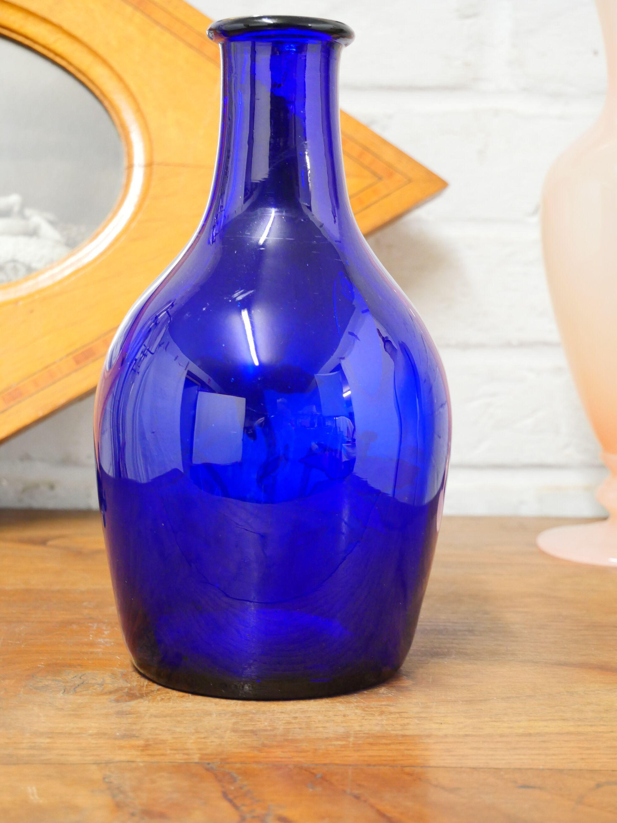 Blown glass vase