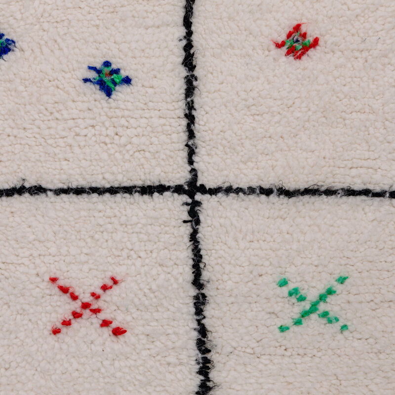 Tapis berbère motifs azilal 115x175 cm