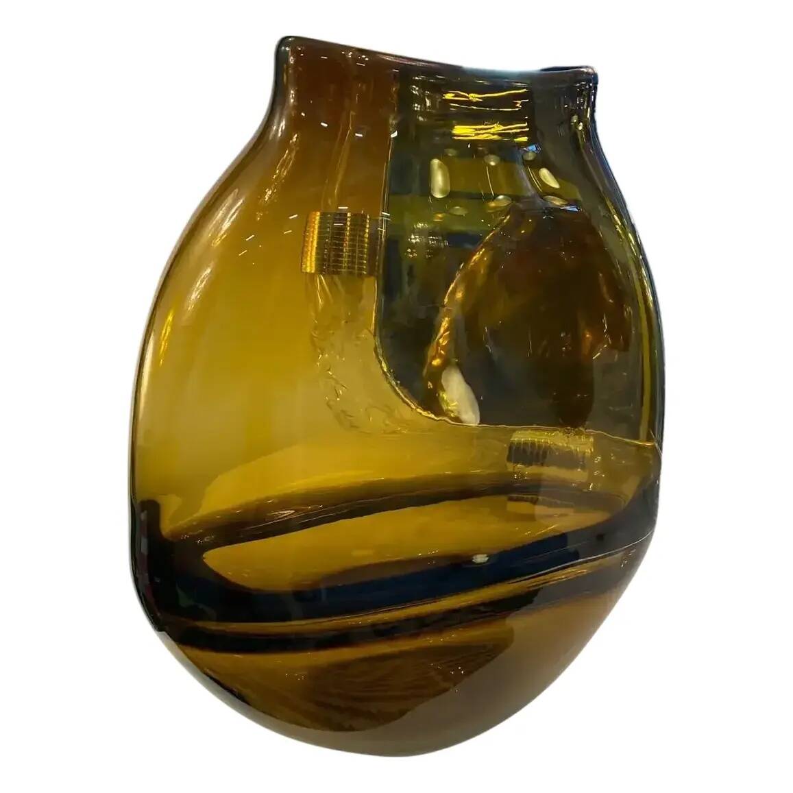 Italian Artistic Murano Glass Vase by Simoeng