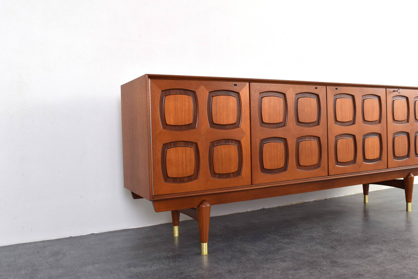 Mid-Century Teak Sideboard by Rolf Rastad & Adolf Relling for Gustav Bahus