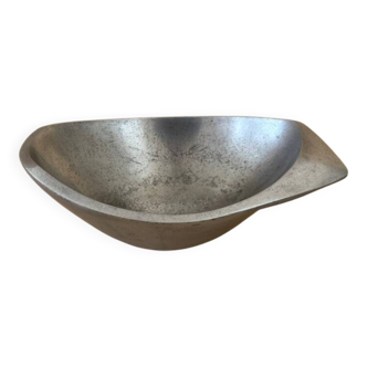 Vintage Modernist Decorative Aluminum Bowl