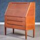 Vintage Teak Secretary by Nils Jonsson, 1960s