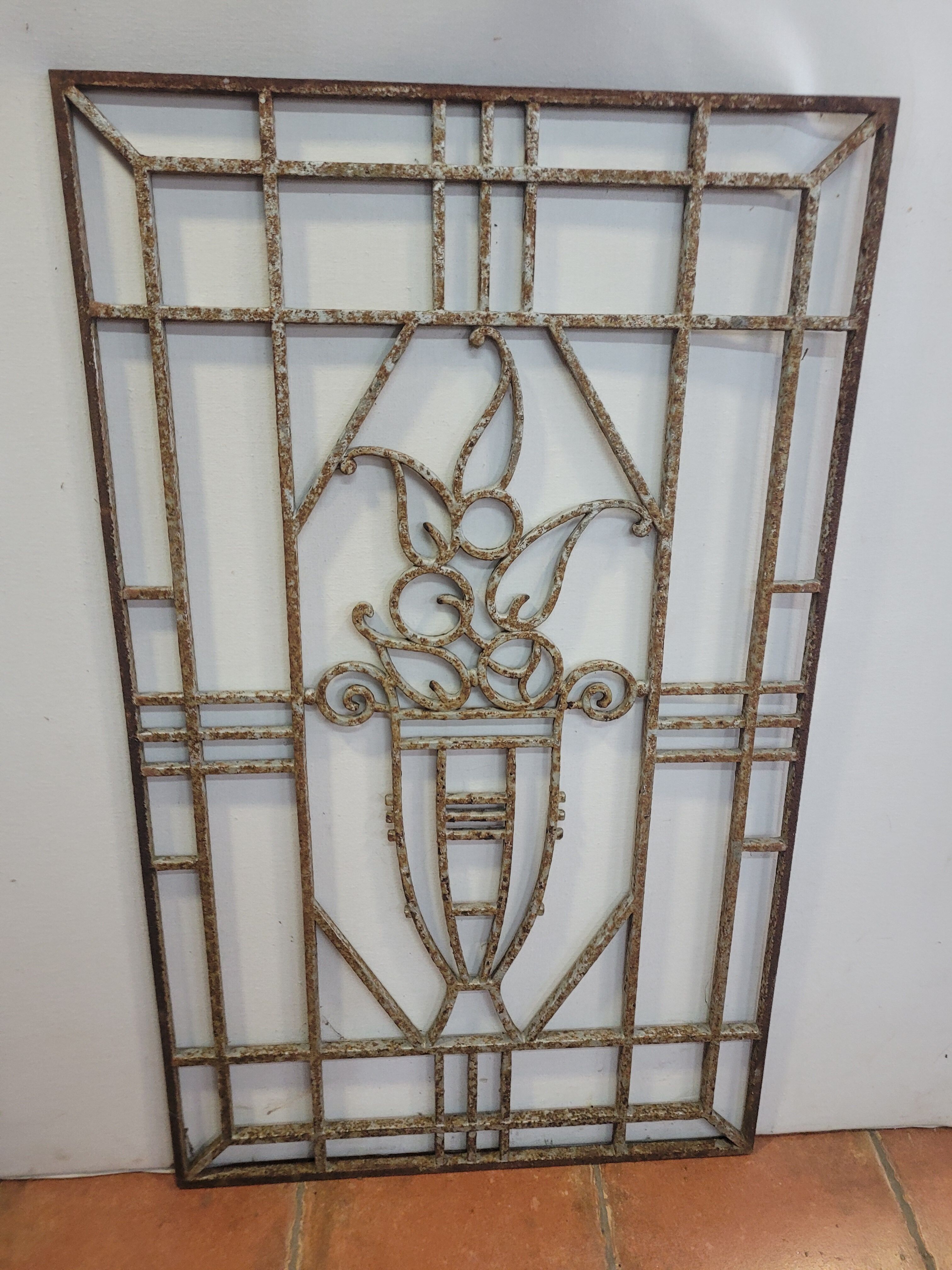 Old wrought iron gate