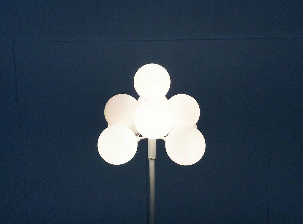 German space age Mid-Century floor lamp by Kaiser Leuchten, 1960s