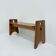 Mid-century modern bench by Gilbert Marklund for Furusnickarn AB, 1960s