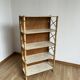 Rattan bookcase shelf