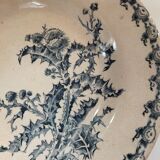 Hollow plate "Chardons" of Gien