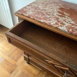 Commode ancienne marbre