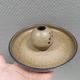 Beautiful bowl with a small knob ‘vase’ for a flower, Ulla ceramic Denmark
