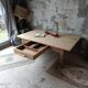 Table basse de ferme