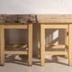 Antique pine bedside tables – Central Europe, circa 1940 #17