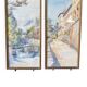Pair of watercolours signed M.L, early 20th century, Provence