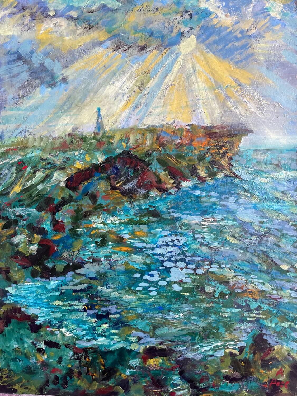 Paintings from 1950-60 oil on canvas